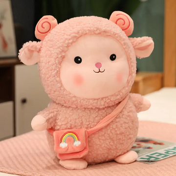 Cute internet celebrity lamb plush toy, doll doll, pillow doll, girl, children's birthday gift, girl heart